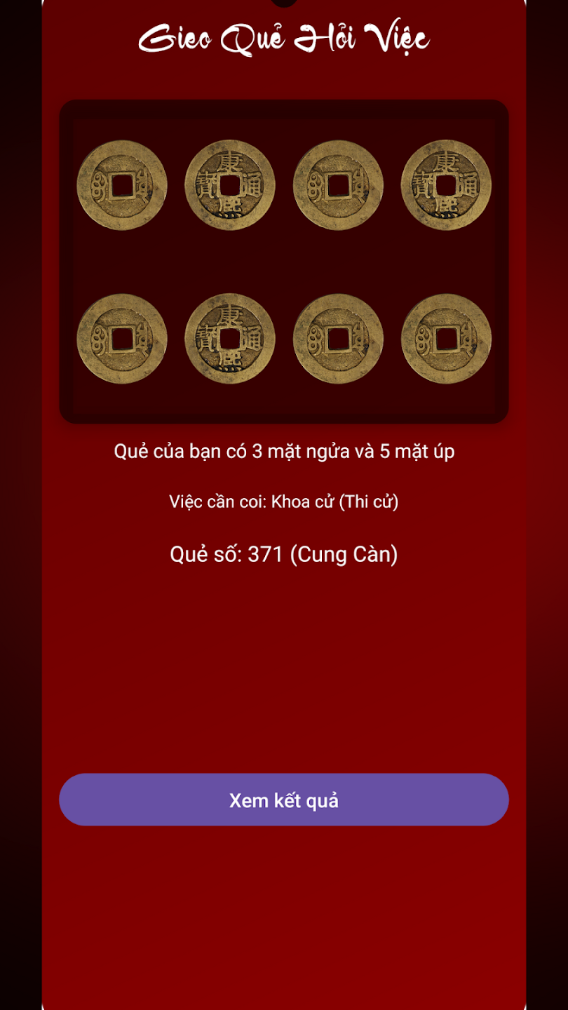 Kết Quả Luận Giải